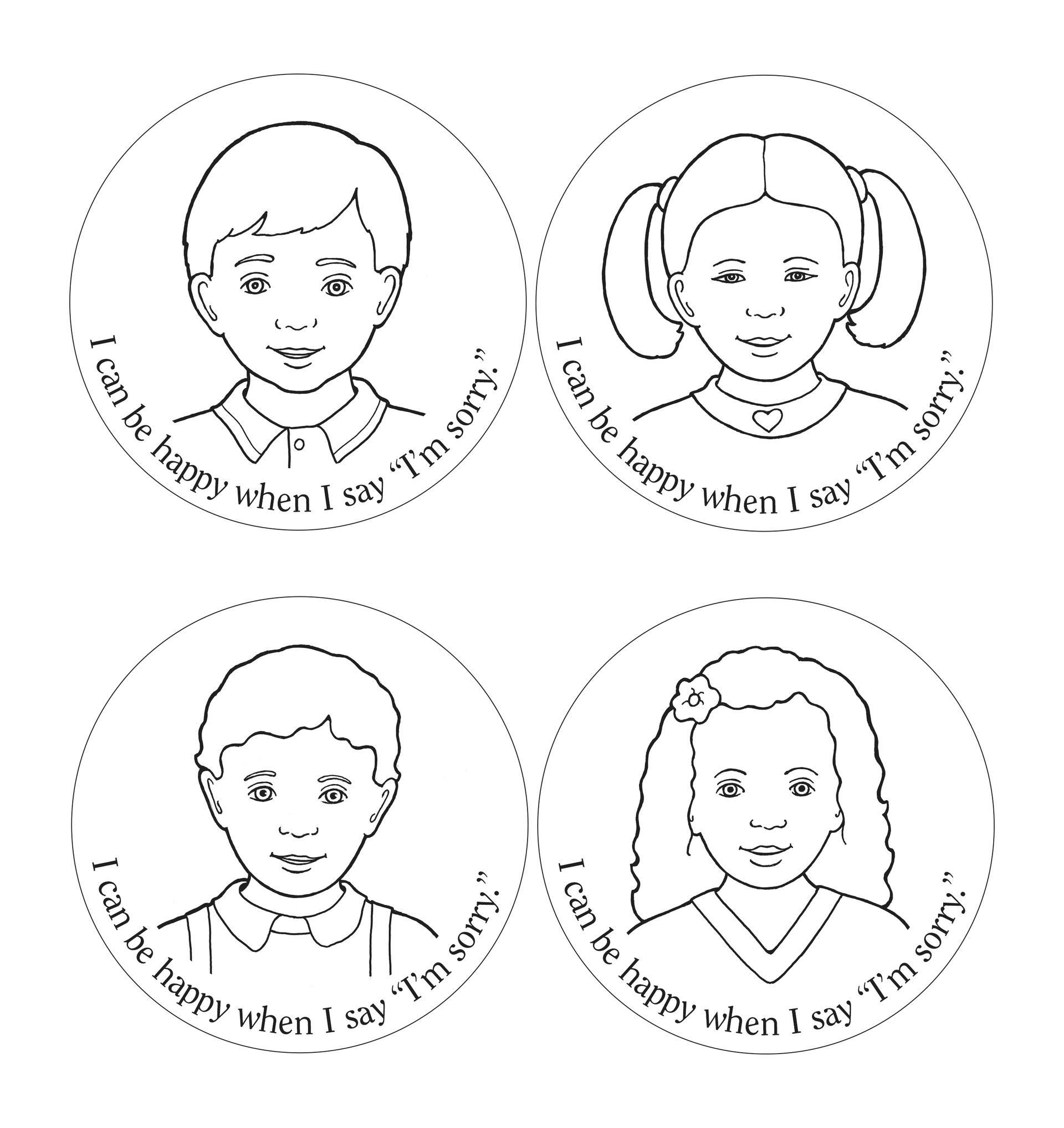 An illustration and activity from lesson 16, page 71 in the nursery manual Behold Your Little Ones (2008).