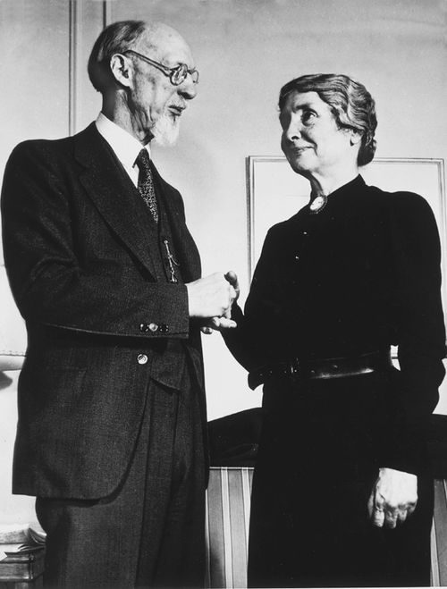 Smith with Helen Keller