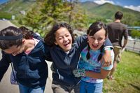 group of happy youth