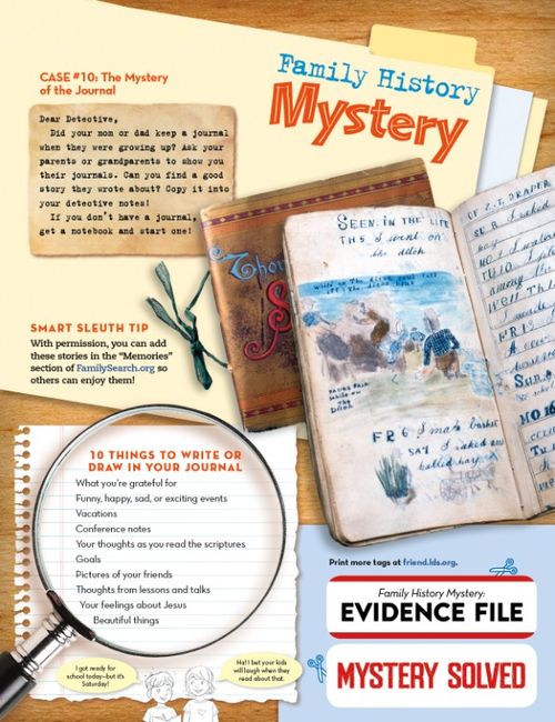 Family History Mystery: Journals