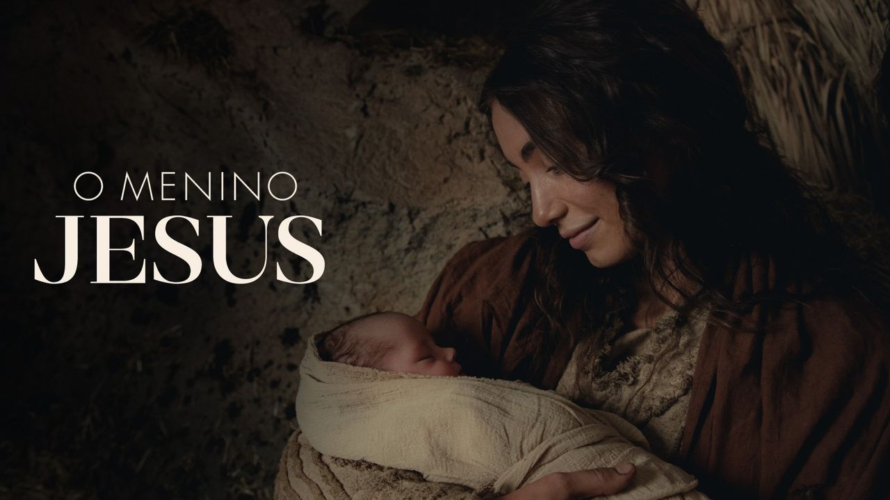 Maria segurando o bebê Jesus