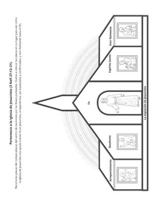 Hoja de actividades: Pertenezco a la Iglesia de Jesucristo