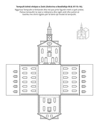 faqja e veprimtarisë: tempulli është shtëpia e Zotit