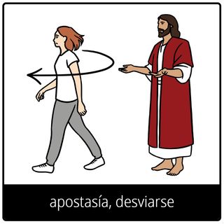 Símbolo del Evangelio de apostasía, desviarse