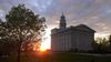 Nauvoo Temple at sunset