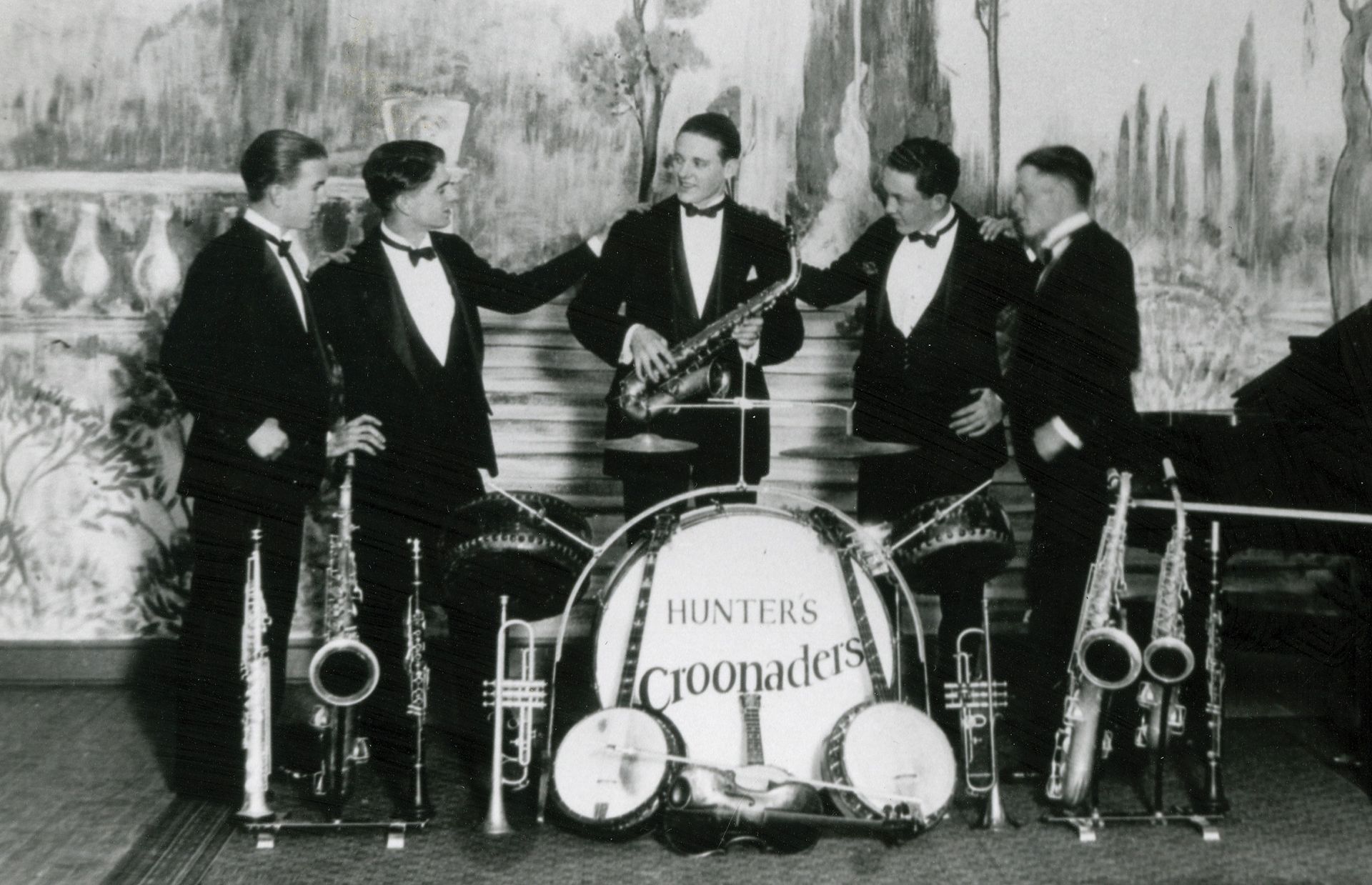 President Howard W. Hunter with his band, Hunter’s Croonaders.