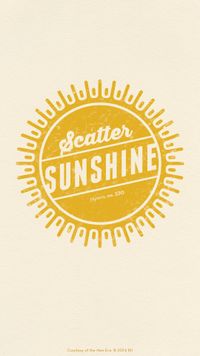 scatter sunshine wallpaper