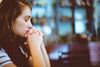 woman praying