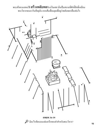 The Tabernacle coloring page