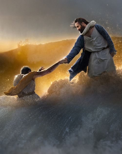 물 위를 걷는 그리스도