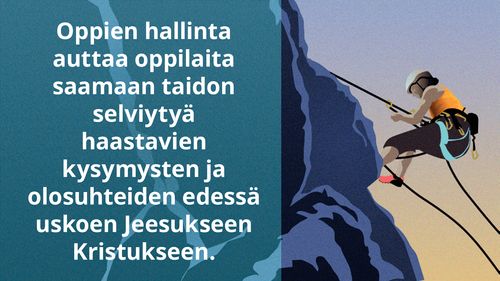 Taitoja selviytyä haasteissa -meemi