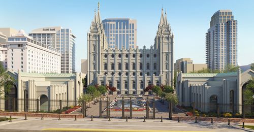 renderings for Salt Lake Temple renovations