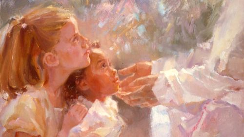 little children with Jesus