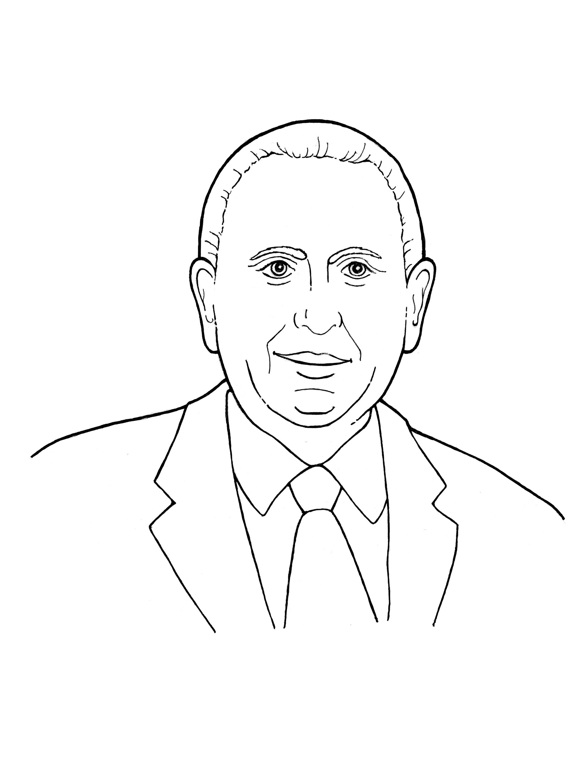 An illustration of our latter-day prophet, Thomas S. Monson.
