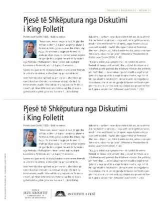 fletushkë, Diskutimi i King Folletit