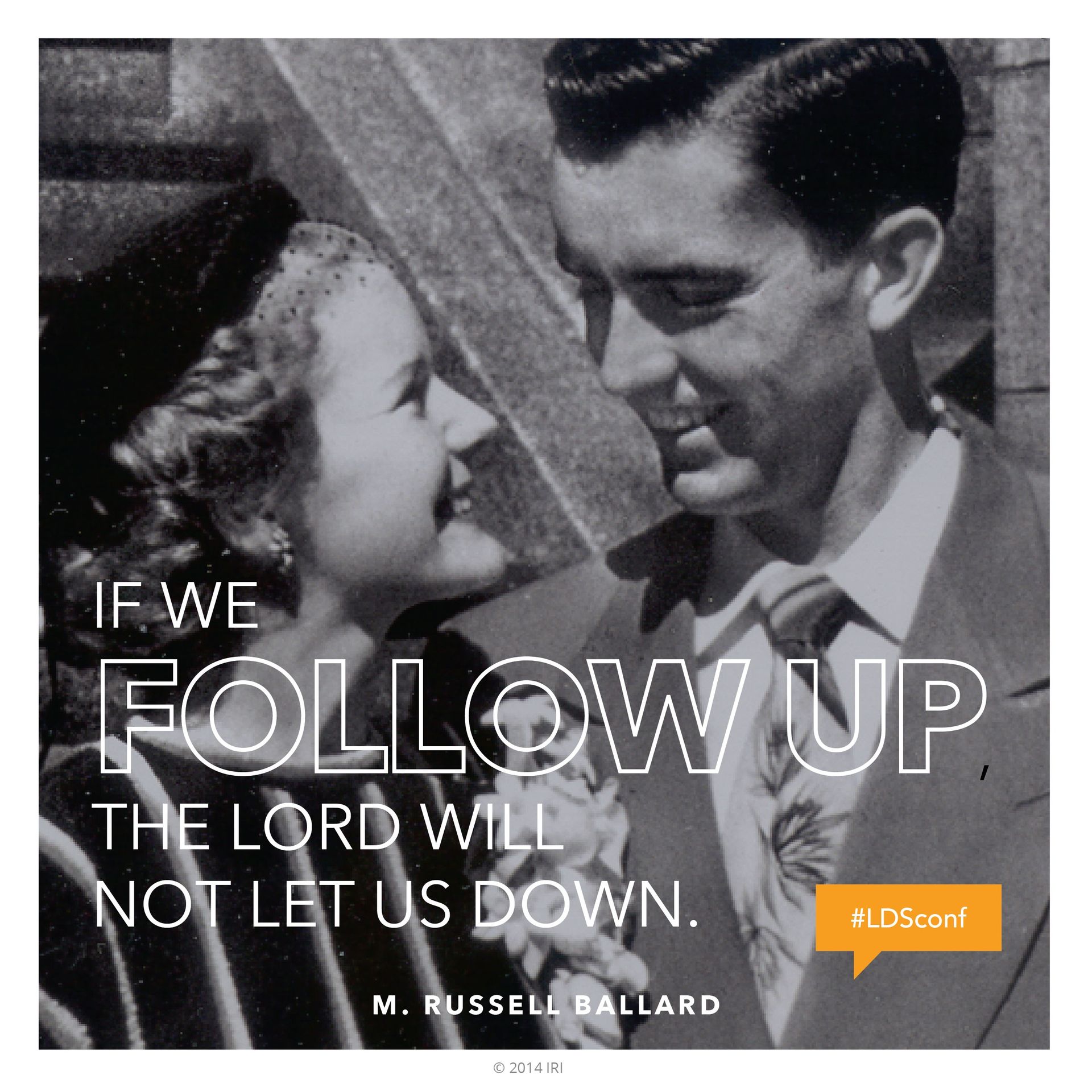 “If we follow up, the Lord will not let us down.”—Elder M. Russell Ballard, “Following Up”