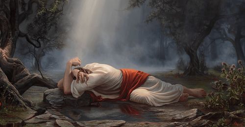 Jesus Christ in Gethsemane