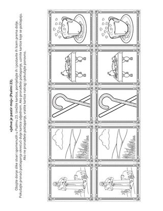 stranica aktivnosti: »Jahve je pastir moj«