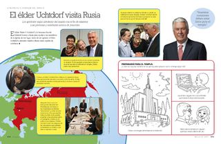 Elder Uchtdorf Visits Russia