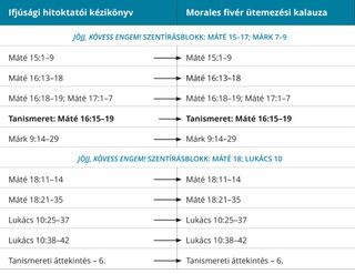 7. ábra: Morales fivér ütemterve