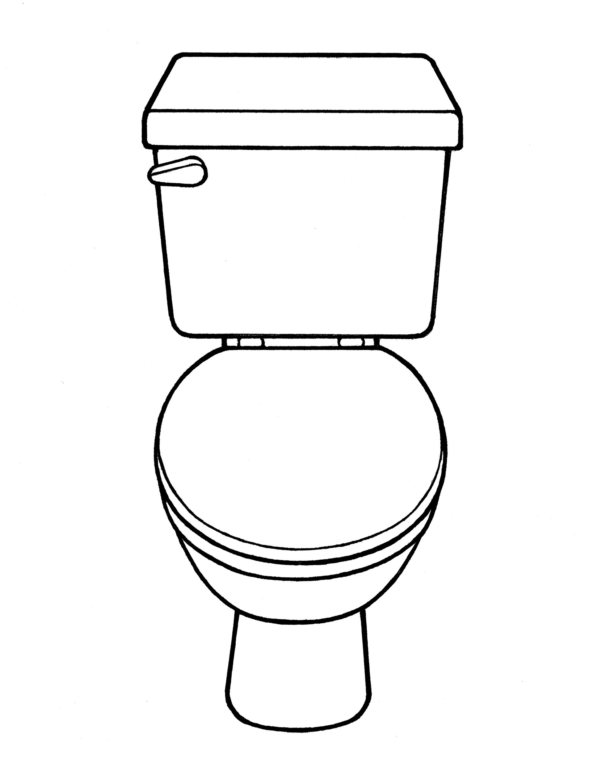 An illustration of a toilet meant to facilitate communication with small children.