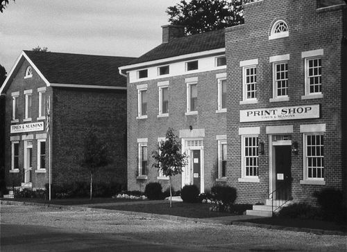 Nauvoo print shop