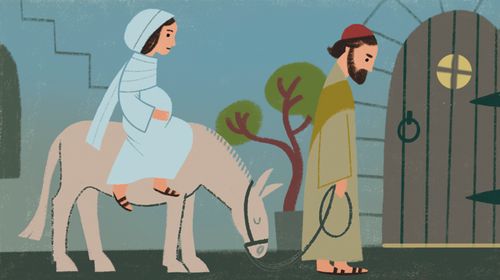 No room in the inn for Joseph and Mary