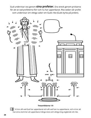 Ninth Article of Faith coloring page