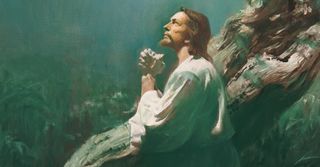 Christ in Gethsemane, by Harry Anderson