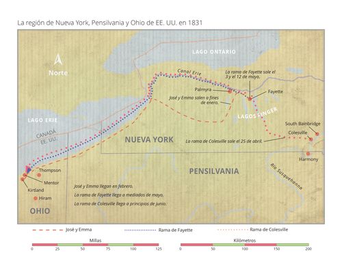 el viaje de los santos a Ohio