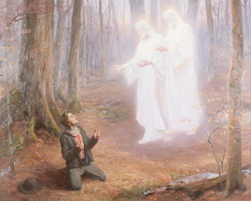 Joseph Smith in Sacred Grove