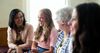 group of smiling women