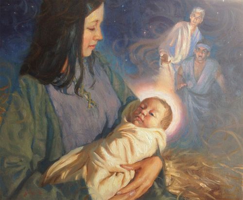 Nephi’s vision of Mary