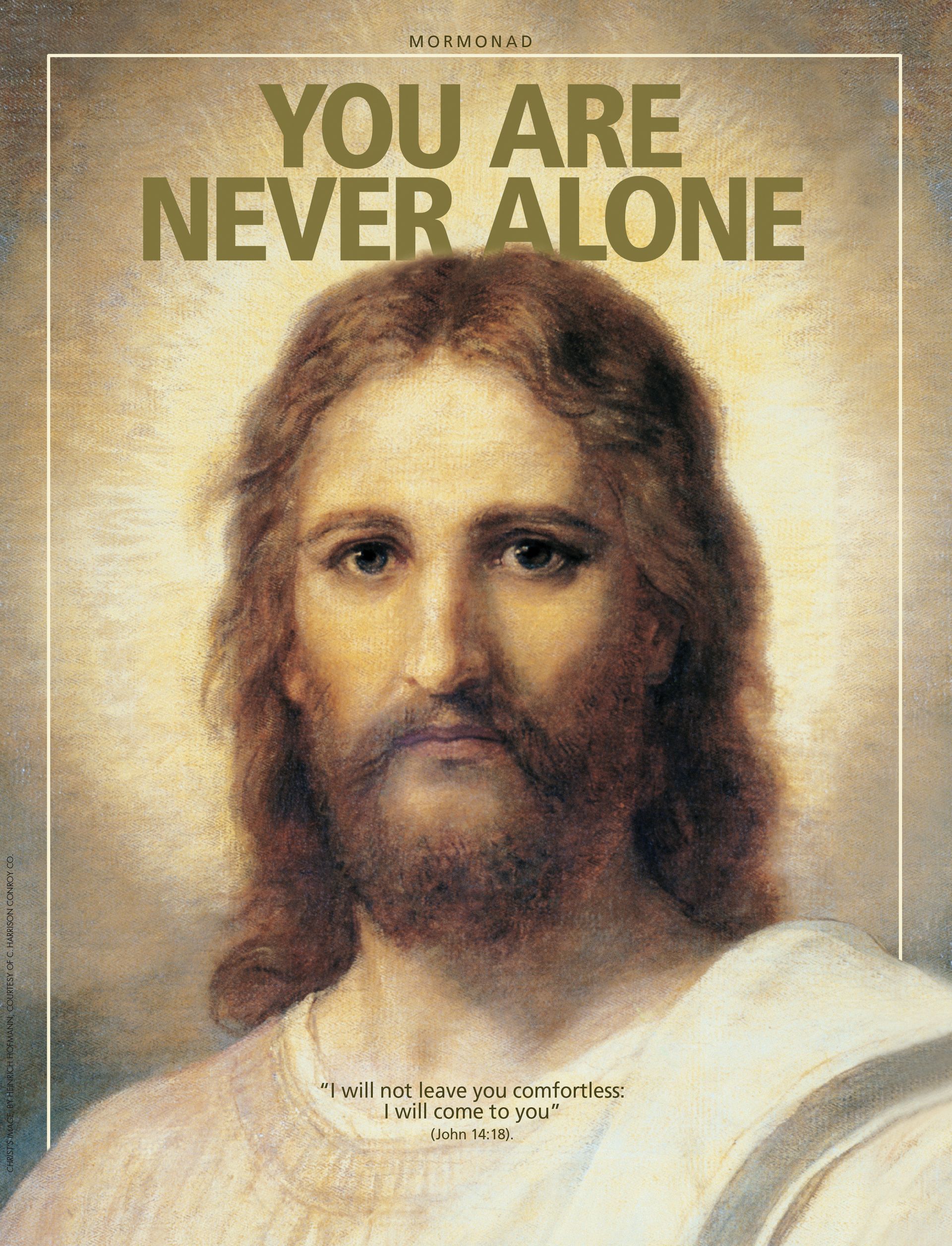 You Are Never Alone. “I will not leave you comfortless: I will come to you” (John 14:18). Dec. 2011 © undefined ipCode 1.