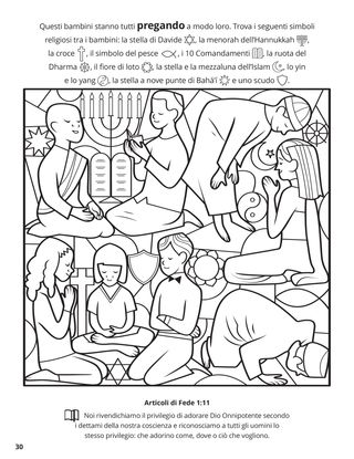 Eleventh Article of Faith coloring page