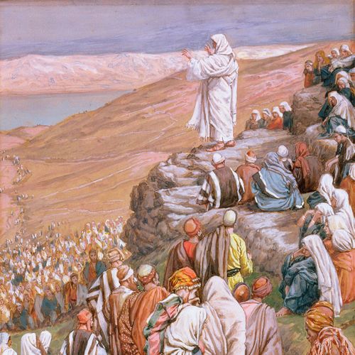 Jesus verkündet seine Lehre
