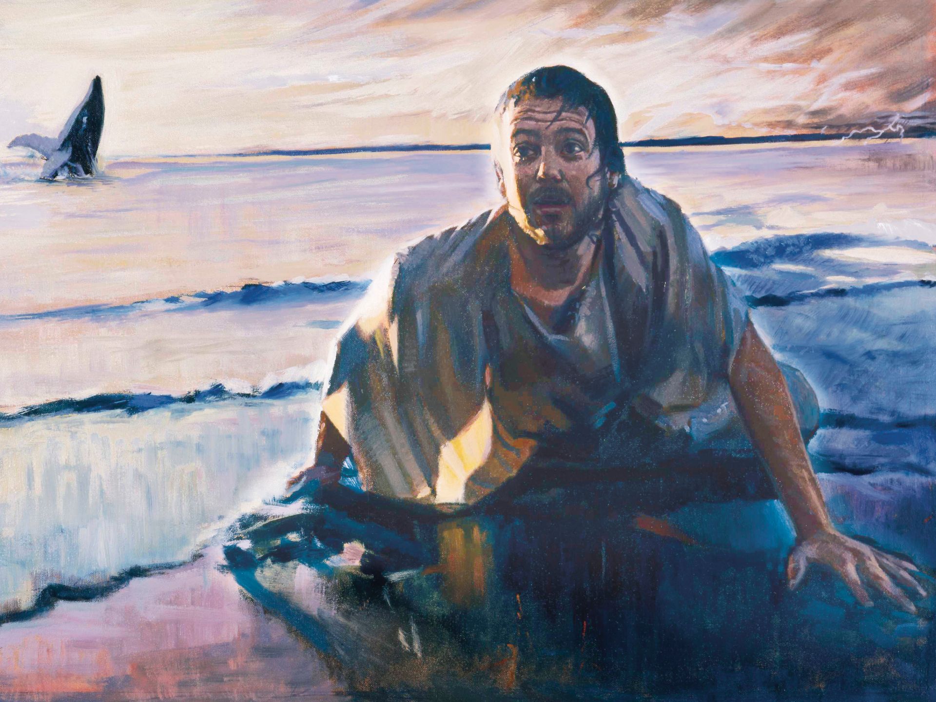 Jonah on the Beach at Nineveh, by Daniel A. Lewis