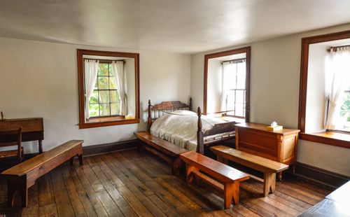 interior of Carthage Jail, Carthage, Illinois