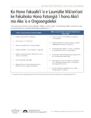 laʻipepa tufa, Ko Hono Fakaafeʻi ʻo e Laumālie Māʻoniʻoní ke Fakahoko Hono Fatongiá ʻi hono Akoʻi mo Ako ʻo e Ongoongoleleí