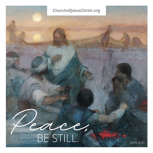 "Peace Be Still" | Mark 4:39 Do Not Copy.