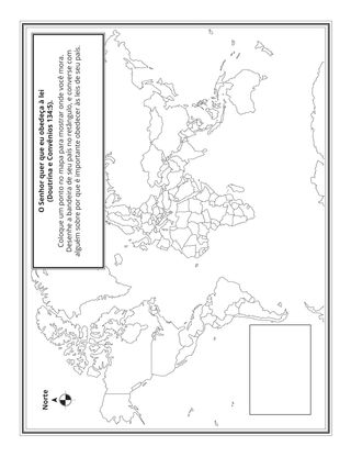 página de atividades: O Senhor quer que eu obedeça às leis