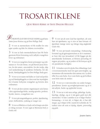 Trosartiklene