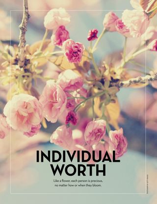 individual worth data-poster