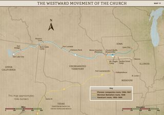 Map 11: The Westward Movement of the Church