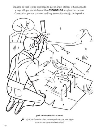 The Gold Plates coloring page