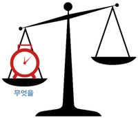 균형을 잃은 저울, 무엇을