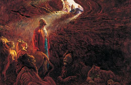 Daniel v jame levovej