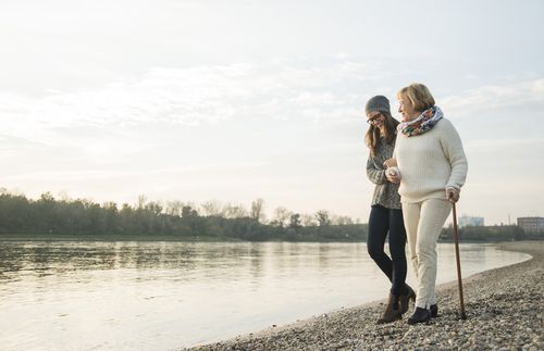 women walking