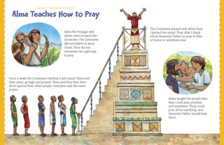 Alma Teaches How to Pray, 1