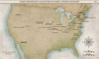 Map 2: Some Important Locations in Early Church History